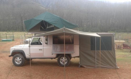 Tent op