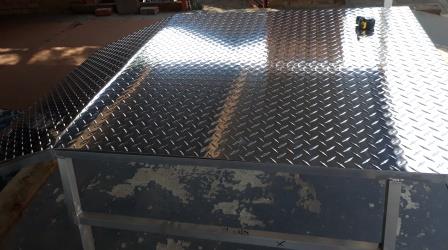 Canopy met plaat