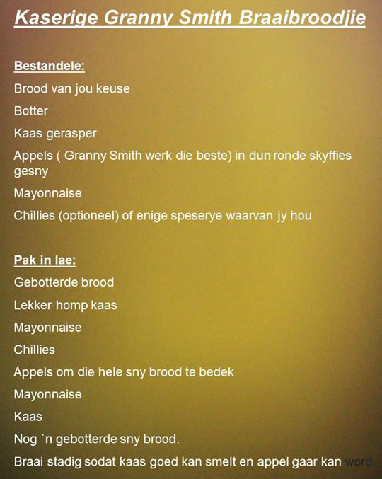 braaibroodjie