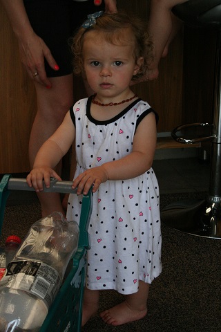 Oupa se kleinste, dit is Ivan se sussie.
