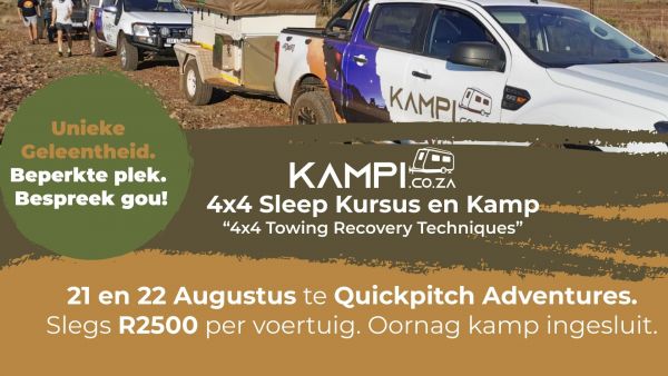 Kampi 4x4 Sleep kursus