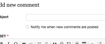 notify me