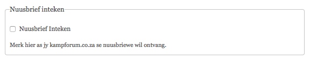 nuusbrief inteken